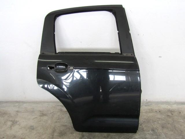 DOOR RIGHT REAR  OEM N. 9004CJ SPARE PART USED CAR CITROEN C3 MK2 SC (2009 - 2016)  DISPLACEMENT BENZINA/GPL 1,4 YEAR OF CONSTRUCTION 2010