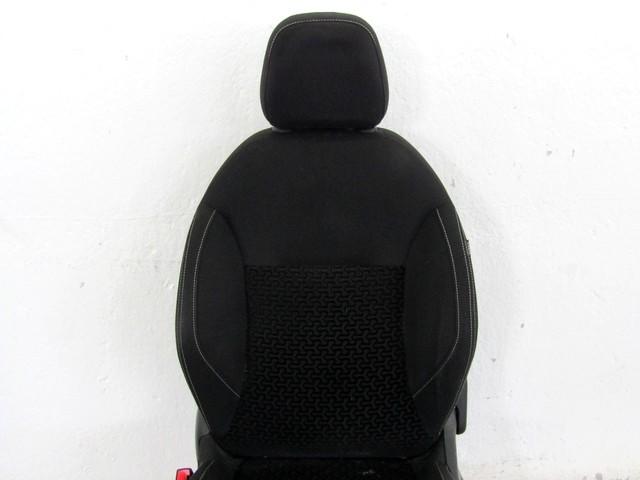 SEAT FRONT DRIVER SIDE LEFT . OEM N. SEASTCTC3MK2BR5P SPARE PART USED CAR CITROEN C3 MK2 SC (2009 - 2016)  DISPLACEMENT BENZINA/GPL 1,4 YEAR OF CONSTRUCTION 2010