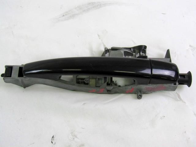 LEFT REAR EXTERIOR HANDLE OEM N. 9101KX SPARE PART USED CAR CITROEN C3 MK2 SC (2009 - 2016)  DISPLACEMENT BENZINA/GPL 1,4 YEAR OF CONSTRUCTION 2010