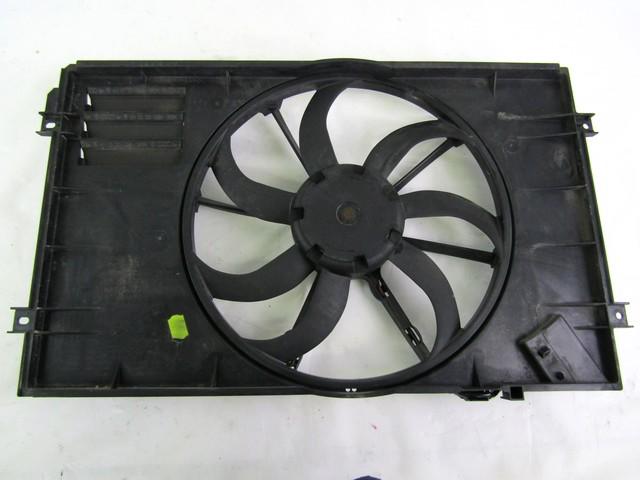 RADIATOR COOLING FAN ELECTRIC / ENGINE COOLING FAN CLUTCH . OEM N. 1K0959455EF SPARE PART USED CAR VOLKSWAGEN GOLF PLUS 5M1 521 MK1 (2004 - 2009)  DISPLACEMENT BENZINA 1,6 YEAR OF CONSTRUCTION 2008