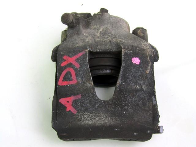 BRAKE CALIPER FRONT LEFT . OEM N. 1K0615124D SPARE PART USED CAR VOLKSWAGEN GOLF PLUS 5M1 521 MK1 (2004 - 2009)  DISPLACEMENT BENZINA 1,6 YEAR OF CONSTRUCTION 2008