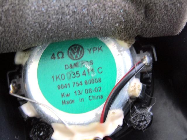 SOUND MODUL SYSTEM OEM N. 1K0035411C SPARE PART USED CAR VOLKSWAGEN GOLF PLUS 5M1 521 MK1 (2004 - 2009)  DISPLACEMENT BENZINA 1,6 YEAR OF CONSTRUCTION 2008