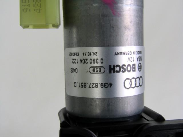 TRUNK LID LOCK OEM N. 4G9827851D SPARE PART USED CAR AUDI A6 C7 BER/SW (2011 - 2018) DISPLACEMENT DIESEL 2 YEAR OF CONSTRUCTION 2014