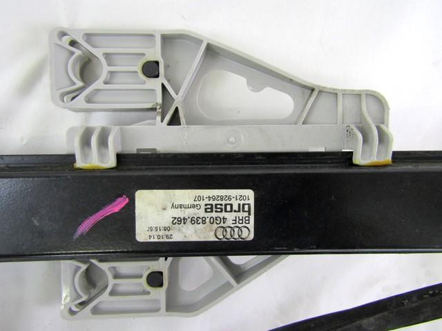 DOOR WINDOW LIFTING MECHANISM REAR OEM N. 112282 SISTEMA ALZACRISTALLO PORTA POSTERIORE ELET SPARE PART USED CAR AUDI A6 C7 BER/SW (2011 - 2018) DISPLACEMENT DIESEL 2 YEAR OF CONSTRUCTION 2014