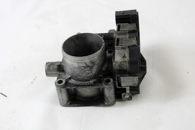 COMPLETE THROTTLE BODY WITH SENSORS  OEM N. 55192786 SPARE PART USED CAR FIAT GRANDE PUNTO 199 (2005 - 2012)  DISPLACEMENT BENZINA 1,2 YEAR OF CONSTRUCTION 2006