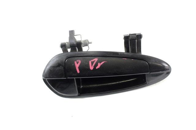 RIGHT REAR DOOR HANDLE OEM N. 735470946 SPARE PART USED CAR FIAT GRANDE PUNTO 199 (2005 - 2012)  DISPLACEMENT BENZINA 1,2 YEAR OF CONSTRUCTION 2006