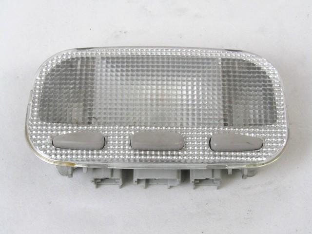 NTEROR READING LIGHT FRONT / REAR OEM N. 6362N2 SPARE PART USED CAR CITROEN C3 / PLURIEL MK1 (2002 - 09/2005)  DISPLACEMENT BENZINA 1,6 YEAR OF CONSTRUCTION 2004