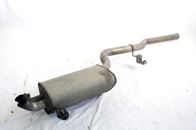 REAR SILENCER OEM N. A2034910300 SPARE PART USED CAR MERCEDES CLASSE CLK W209 C209 COUPE A209 CABRIO (2002 - 2010) DISPLACEMENT DIESEL 2,7 YEAR OF CONSTRUCTION 2003