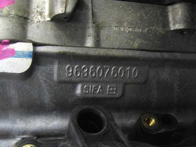 COMPLETE ENGINES . OEM N. NFU SPARE PART USED CAR CITROEN C3 / PLURIEL MK1 (2002 - 09/2005)  DISPLACEMENT BENZINA 1,6 YEAR OF CONSTRUCTION 2004