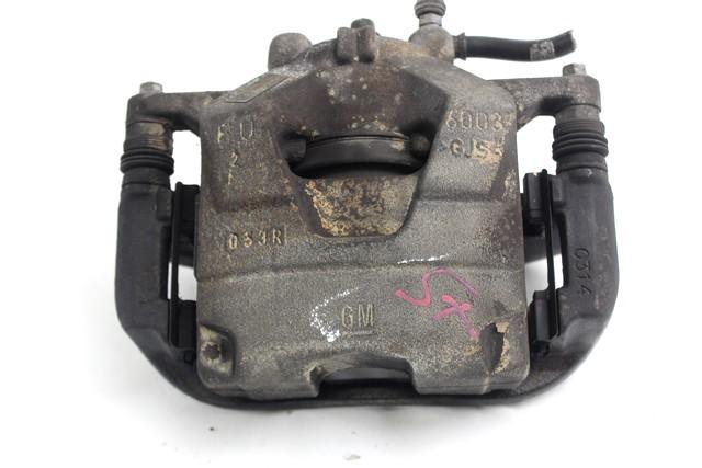 BRAKE CALIPER FRONT RIGHT OEM N. 13372769 SPARE PART USED CAR OPEL ASTRA J P10 5P/3P/SW (2009 - 2015)  DISPLACEMENT DIESEL 1,7 YEAR OF CONSTRUCTION 2013