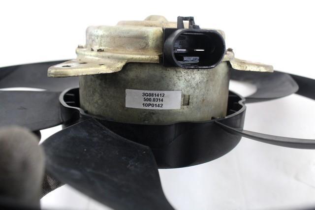 RADIATOR COOLING FAN ELECTRIC / ENGINE COOLING FAN CLUTCH . OEM N. 51829971 SPARE PART USED CAR FIAT PANDA 169 (2003 - 08/2009)  DISPLACEMENT BENZINA 1,2 YEAR OF CONSTRUCTION 2006