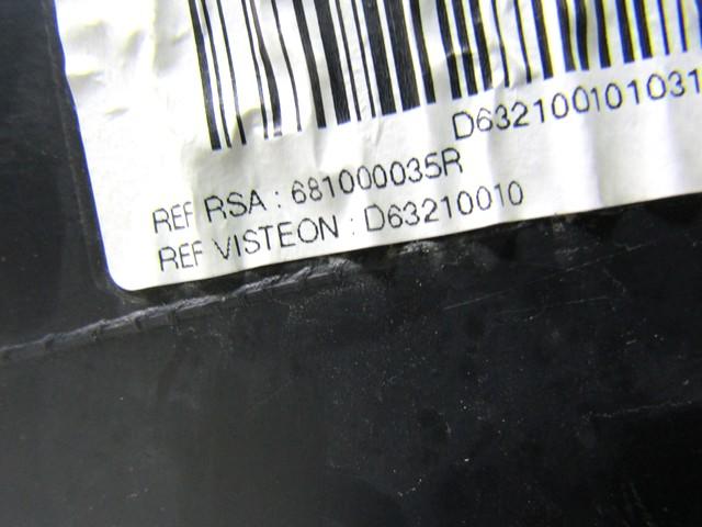 DASHBOARD OEM N. 681000035R SPARE PART USED CAR RENAULT MASTER JV FV EV HV UV MK3 (DAL 2010) DISPLACEMENT DIESEL 2,3 YEAR OF CONSTRUCTION 2011
