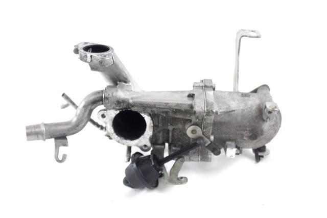 EXHAUST COOLER OEM N. 9800125180 SPARE PART USED CAR PEUGEOT 5008 0U 0E MK1 (2009 - 2013)  DISPLACEMENT DIESEL 1,6 YEAR OF CONSTRUCTION 2012