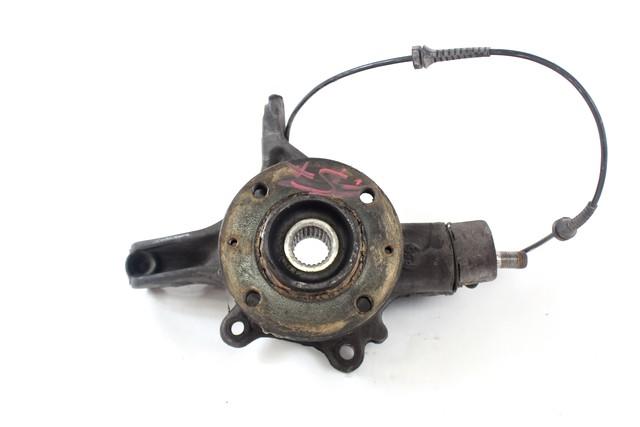 CARRIER, LEFT / WHEEL HUB WITH BEARING, FRONT OEM N. 1606630980 SPARE PART USED CAR PEUGEOT 5008 0U 0E MK1 (2009 - 2013)  DISPLACEMENT DIESEL 1,6 YEAR OF CONSTRUCTION 2012