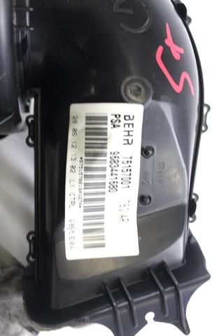 BLOWER UNIT OEM N. 9683441680 SPARE PART USED CAR PEUGEOT 5008 0U 0E MK1 (2009 - 2013)  DISPLACEMENT DIESEL 1,6 YEAR OF CONSTRUCTION 2012