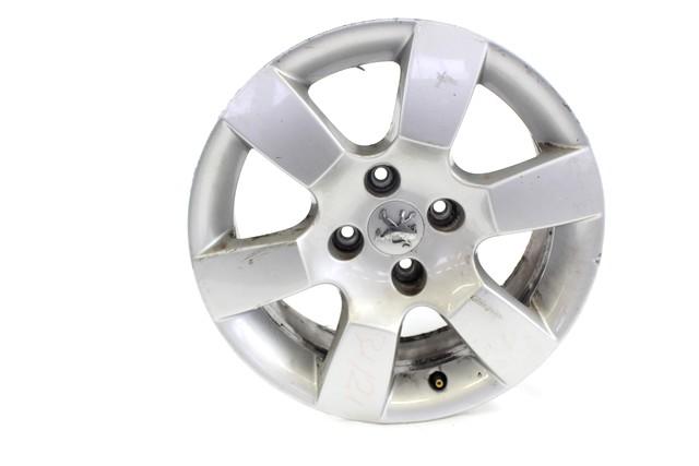 ALLOY WHEEL 16' OEM N. 9685783880 SPARE PART USED CAR PEUGEOT 5008 0U 0E MK1 (2009 - 2013)  DISPLACEMENT DIESEL 1,6 YEAR OF CONSTRUCTION 2012