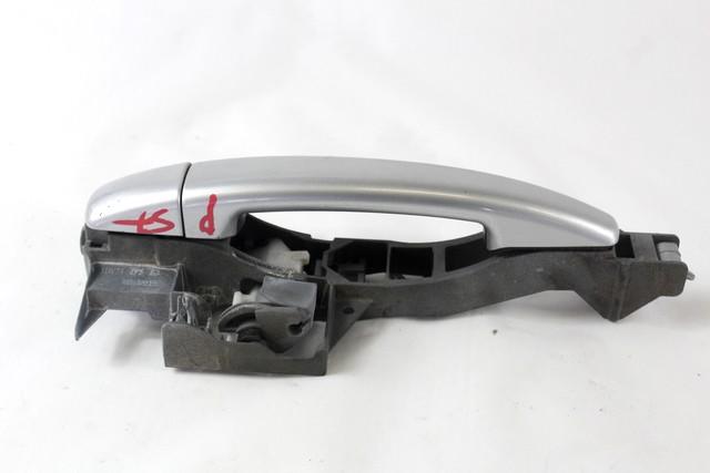 LEFT REAR EXTERIOR HANDLE OEM N. 9101KH SPARE PART USED CAR PEUGEOT 5008 0U 0E MK1 (2009 - 2013)  DISPLACEMENT DIESEL 1,6 YEAR OF CONSTRUCTION 2012