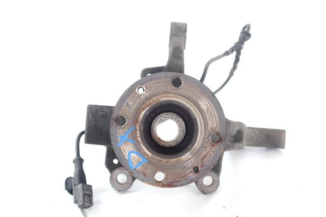 CARRIER, LEFT / WHEEL HUB WITH BEARING, FRONT OEM N. 8200345944 SPARE PART USED CAR RENAULT CLIO BR0//1 CR0/1 KR0/1 MK3 R (05/2009 - 2013)  DISPLACEMENT DIESEL 1,5 YEAR OF CONSTRUCTION 2011