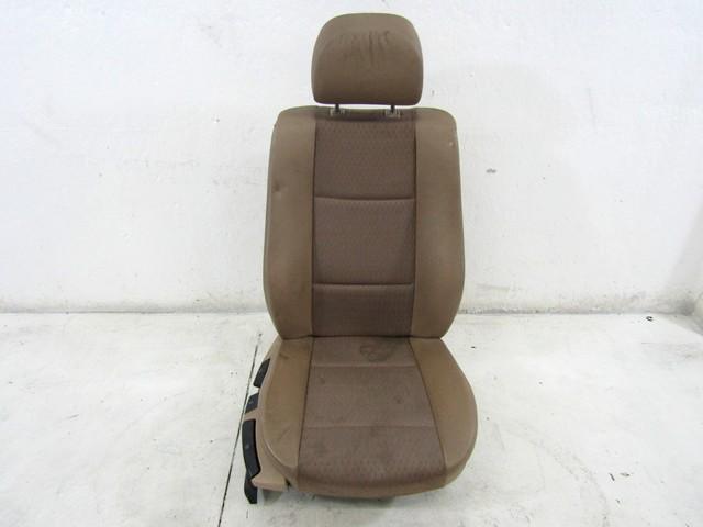 SEAT FRONT PASSENGER SIDE RIGHT / AIRBAG OEM N. SEADPBWSR3E46RSW5P SPARE PART USED CAR BMW SERIE 3 E46 BER/SW/COUPE/CABRIO LCI R (2002 - 2005)  DISPLACEMENT DIESEL 2 YEAR OF CONSTRUCTION 2002