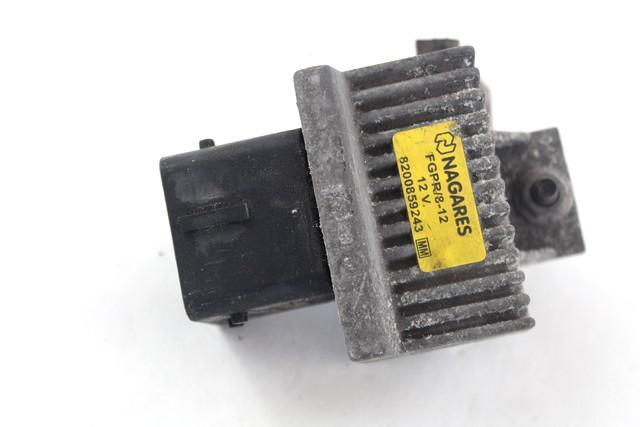 PREHEATING CONTROL UNIT OEM N. 8200859243 SPARE PART USED CAR RENAULT CLIO BR0//1 CR0/1 KR0/1 MK3 R (05/2009 - 2013)  DISPLACEMENT DIESEL 1,5 YEAR OF CONSTRUCTION 2011