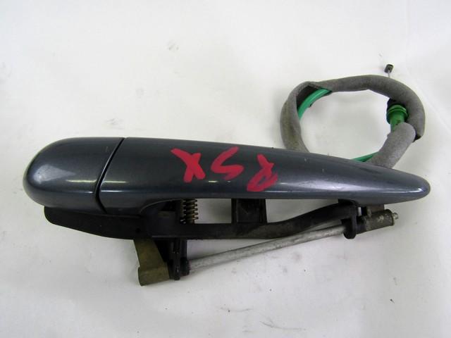 LEFT REAR EXTERIOR HANDLE OEM N. 51217002271 SPARE PART USED CAR BMW SERIE 3 E46 BER/SW/COUPE/CABRIO LCI R (2002 - 2005)  DISPLACEMENT DIESEL 2 YEAR OF CONSTRUCTION 2002