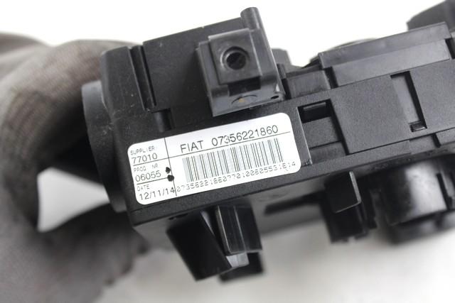 SWITCH CLUSTER STEERING COLUMN OEM N. 14008 DEVIOLUCI DOPPIO SPARE PART USED CAR FIAT PANDA 319 (DAL 2011)  DISPLACEMENT DIESEL 1,3 YEAR OF CONSTRUCTION 2015