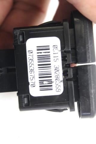 VARIOUS SWITCHES OEM N. 735536757 SPARE PART USED CAR FIAT PANDA 319 (DAL 2011)  DISPLACEMENT DIESEL 1,3 YEAR OF CONSTRUCTION 2015