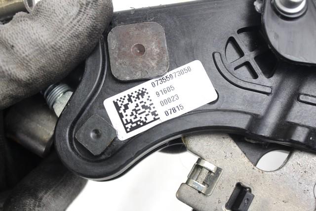 PARKING BRAKE / CONTROL OEM N. 735597305 SPARE PART USED CAR FIAT PANDA 319 (DAL 2011)  DISPLACEMENT DIESEL 1,3 YEAR OF CONSTRUCTION 2015