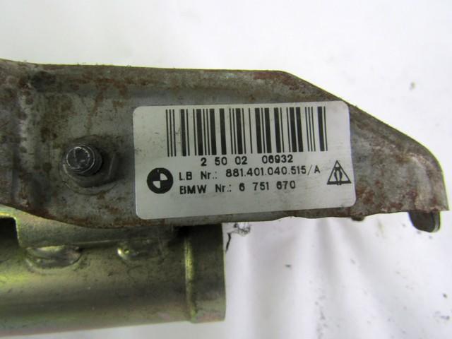 STEERING COLUMN OEM N. 6751670 SPARE PART USED CAR BMW SERIE 3 E46 BER/SW/COUPE/CABRIO LCI R (2002 - 2005)  DISPLACEMENT DIESEL 2 YEAR OF CONSTRUCTION 2002