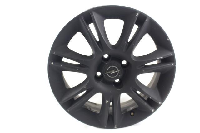 ALLOY WHEEL 16' OEM N. 13211902 SPARE PART USED CAR OPEL CORSA D S07 (2006 - 2011)  DISPLACEMENT BENZINA 1,2 YEAR OF CONSTRUCTION 2006