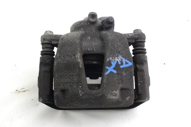 BRAKE CALIPER FRONT RIGHT OEM N. 93191695 SPARE PART USED CAR OPEL CORSA D S07 (2006 - 2011)  DISPLACEMENT BENZINA 1,2 YEAR OF CONSTRUCTION 2006