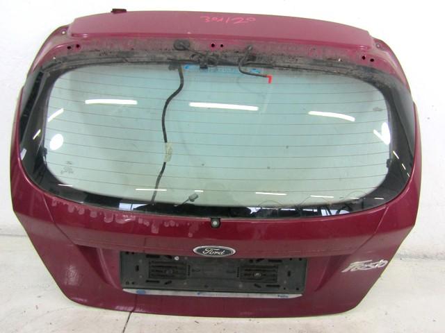 TRUNK LID OEM N. 1763986 SPARE PART USED CAR FORD FIESTA CB1 CNN MK6 (09/2008 - 11/2012)  DISPLACEMENT BENZINA/GPL 1,4 YEAR OF CONSTRUCTION 2009