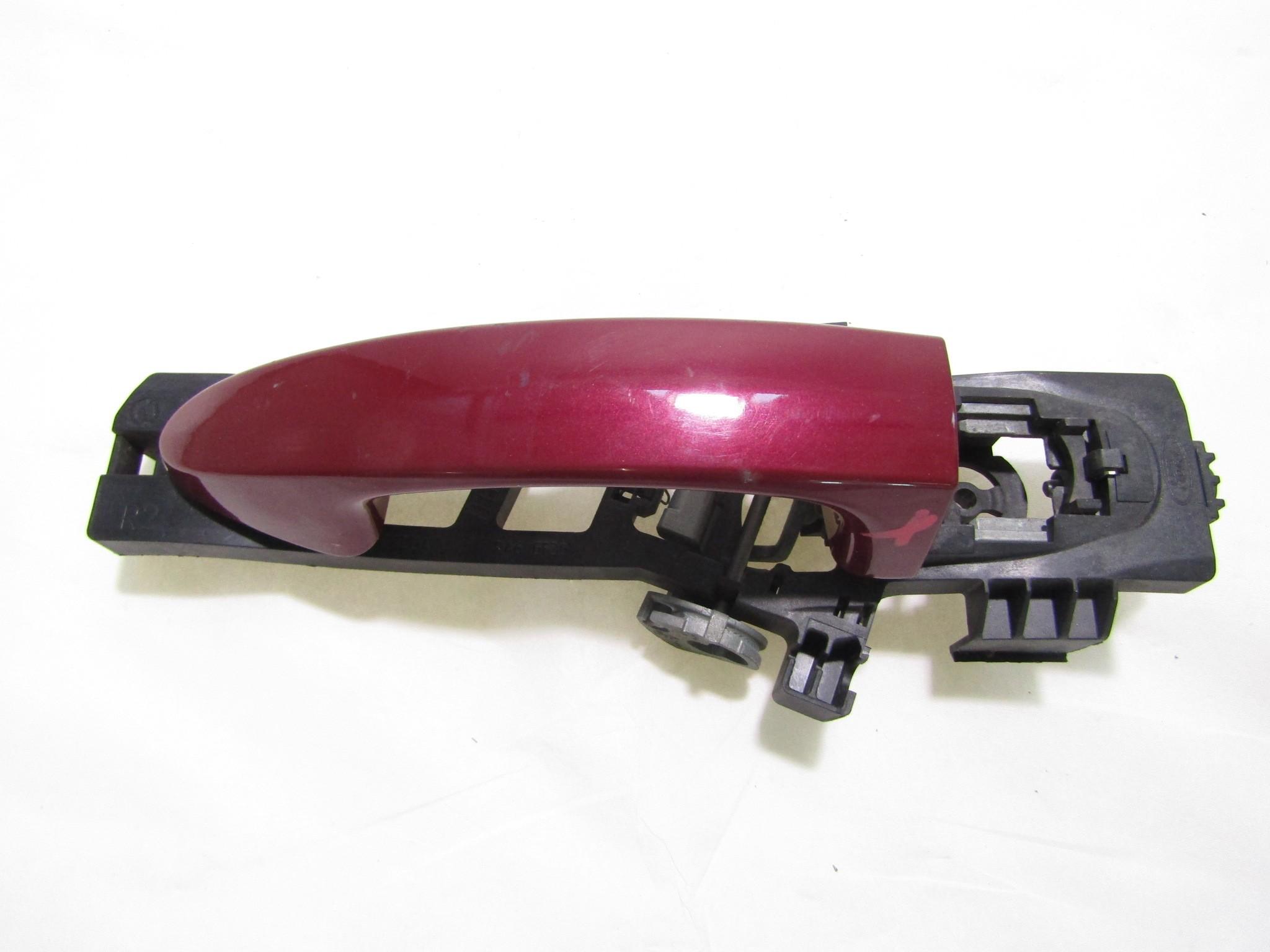 LEFT REAR EXTERIOR HANDLE OEM N. 1596773 SPARE PART USED CAR FORD FIESTA CB1 CNN MK6 (09/2008 - 11/2012)  DISPLACEMENT BENZINA/GPL 1,4 YEAR OF CONSTRUCTION 2009
