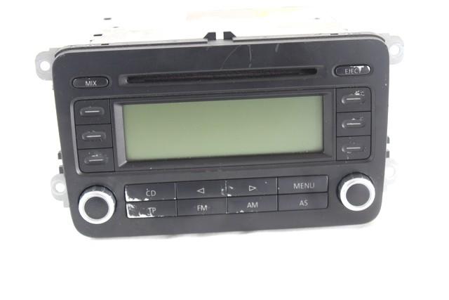 RADIO CD / AMPLIFIER / HOLDER HIFI SYSTEM OEM N. 1K0035186P SPARE PART USED CAR VOLKSWAGEN GOLF V 1K1 1K5 MK5 BER/SW (02/2004-11/2008)  DISPLACEMENT BENZINA 1,6 YEAR OF CONSTRUCTION 2005