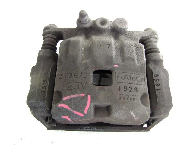 BRAKE CALIPER FRONT LEFT . OEM N. 1766808 SPARE PART USED CAR FORD FIESTA CB1 CNN MK6 (09/2008 - 11/2012)  DISPLACEMENT BENZINA/GPL 1,4 YEAR OF CONSTRUCTION 2009
