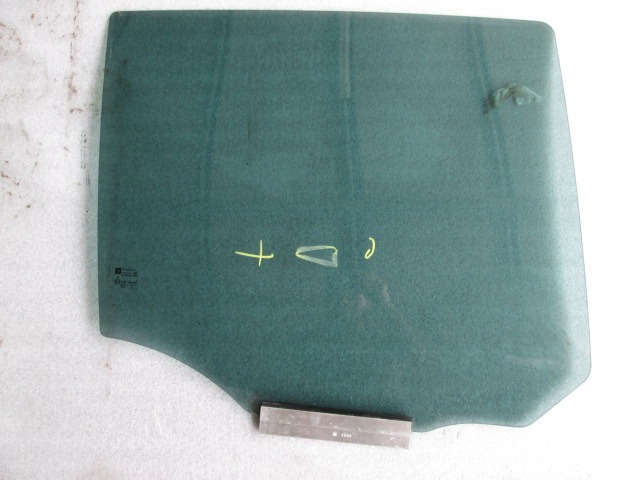 DOOR WINDOW, TINTED GLASS, REAR RIGHT OEM N. 93184338 ORIGINAL PART ESED OPEL ZAFIRA B RESTYLING A05 M75 (04/2008-2011) DIESEL 19  YEAR OF CONSTRUCTION 2008