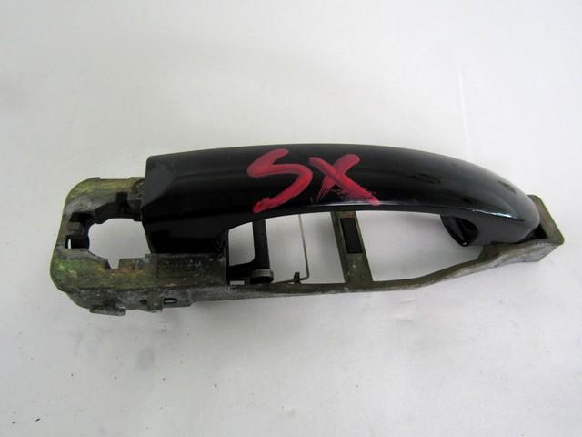 LEFT FRONT DOOR HANDLE OEM N. 1C0837205GRU SPARE PART USED CAR VOLKSWAGEN NEW BEETLE 9C1 1C1 1Y7 (1999 - 2006)  DISPLACEMENT DIESEL 1,9 YEAR OF CONSTRUCTION 2004