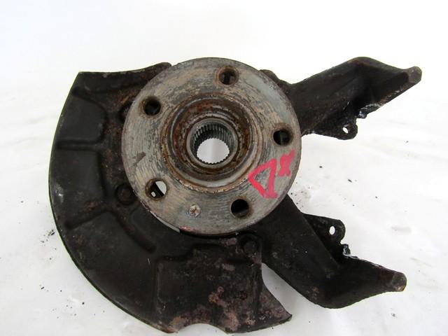 CARRIER, RIGHT FRONT / WHEEL HUB WITH BEARING, FRONT OEM N. 1J0407256AG SPARE PART USED CAR VOLKSWAGEN NEW BEETLE 9C1 1C1 1Y7 (1999 - 2006)  DISPLACEMENT DIESEL 1,9 YEAR OF CONSTRUCTION 2004