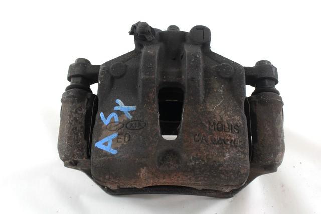 BRAKE CALIPER FRONT RIGHT OEM N. 581102L500 SPARE PART USED CAR HYUNDAI I30 FD MK1 (2007 - 2011) DISPLACEMENT DIESEL 1,6 YEAR OF CONSTRUCTION 2010