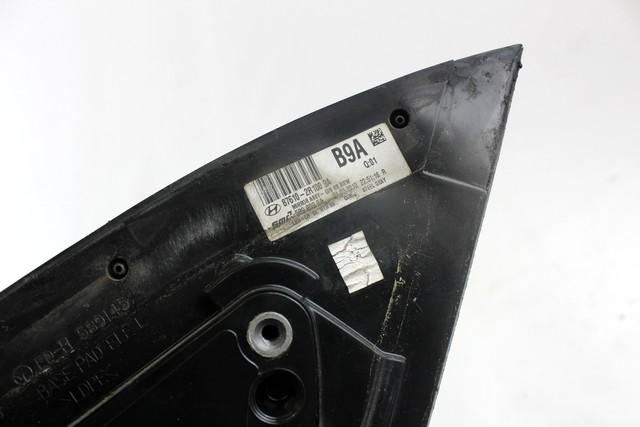 OUTSIDE MIRROR LEFT . OEM N. 87610-2R1009A SPARE PART USED CAR HYUNDAI I30 FD MK1 (2007 - 2011) DISPLACEMENT DIESEL 1,6 YEAR OF CONSTRUCTION 2010