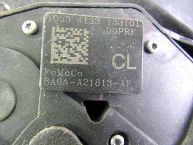 CENTRAL LOCKING OF THE FRONT LEFT DOOR OEM N. 8A6A-A21813-AF SPARE PART USED CAR FORD FIESTA CB1 CNN MK6 (09/2008 - 11/2012)  DISPLACEMENT DIESEL 1,4 YEAR OF CONSTRUCTION 2010