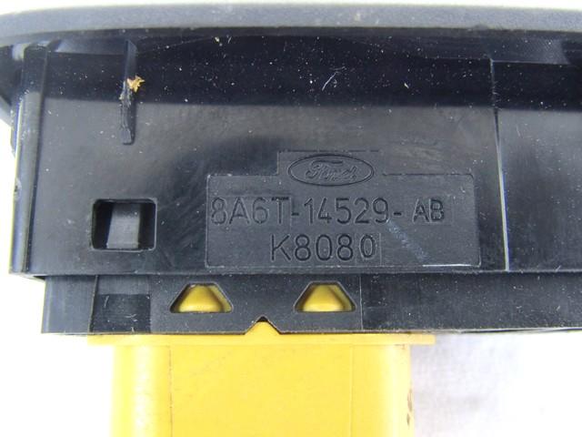 PUSH-BUTTON PANEL FRONT RIGHT OEM N. 8A6T-14529-AB SPARE PART USED CAR FORD FIESTA CB1 CNN MK6 (09/2008 - 11/2012)  DISPLACEMENT DIESEL 1,4 YEAR OF CONSTRUCTION 2010