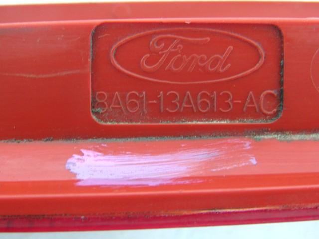 THIRD STOPLAMP OEM N. 8A61-13A613-AC SPARE PART USED CAR FORD FIESTA CB1 CNN MK6 (09/2008 - 11/2012)  DISPLACEMENT DIESEL 1,4 YEAR OF CONSTRUCTION 2010