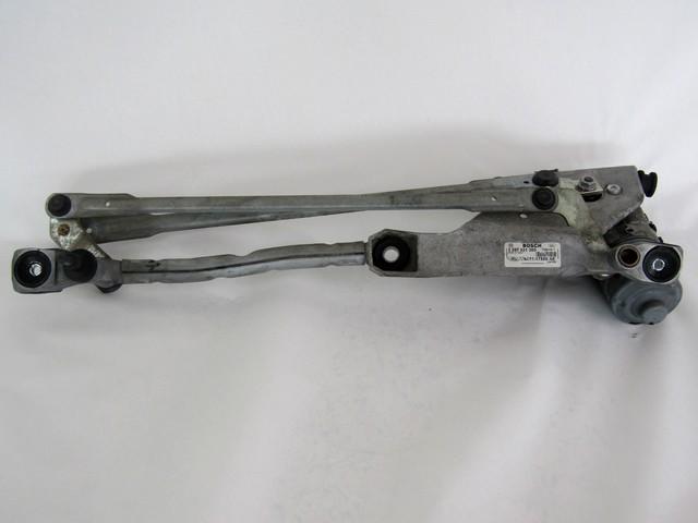 WINDSHIELD WIPER MOTOR OEM N. 8V61-17500-AE SPARE PART USED CAR FORD FIESTA CB1 CNN MK6 (09/2008 - 11/2012)  DISPLACEMENT DIESEL 1,4 YEAR OF CONSTRUCTION 2010