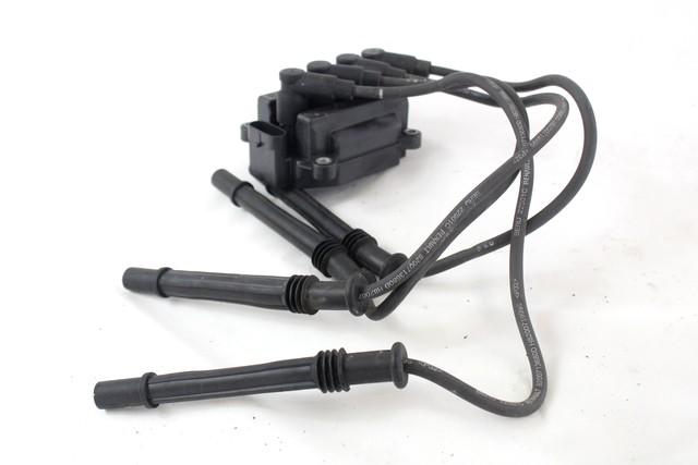IGNITION COIL OEM N. 8200702693 SPARE PART USED CAR RENAULT MODUS F/JP0 (2004 - 2008)  DISPLACEMENT BENZINA 1,2 YEAR OF CONSTRUCTION 2005