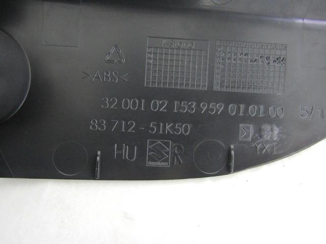 PUSH-BUTTON PANEL FRONT RIGHT OEM N. 62J00-3099T SPARE PART USED CAR SUZUKI SPLASH EX (03-2008/05-2012) DISPLACEMENT BENZINA/GPL 1 YEAR OF CONSTRUCTION 2010
