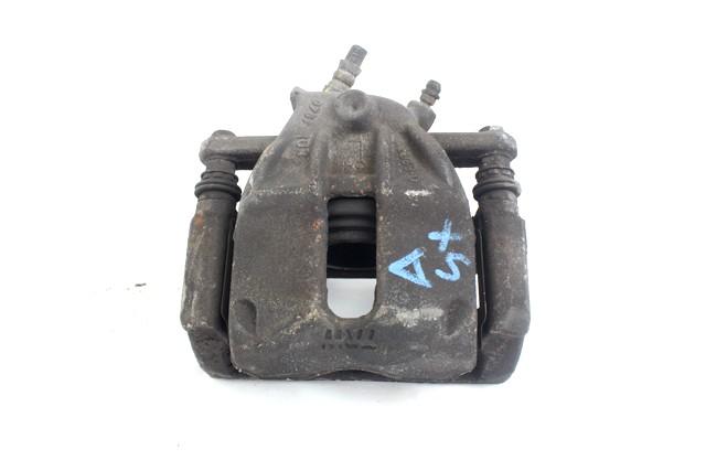 BRAKE CALIPER FRONT LEFT . OEM N. 7701208333 SPARE PART USED CAR RENAULT MODUS F/JP0 (2004 - 2008)  DISPLACEMENT BENZINA 1,2 YEAR OF CONSTRUCTION 2005