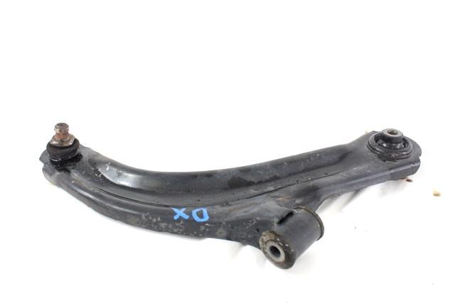 WISHBONE, FRONT RIGHT OEM N. 8200744092 SPARE PART USED CAR RENAULT MODUS F/JP0 (2004 - 2008)  DISPLACEMENT BENZINA 1,2 YEAR OF CONSTRUCTION 2005