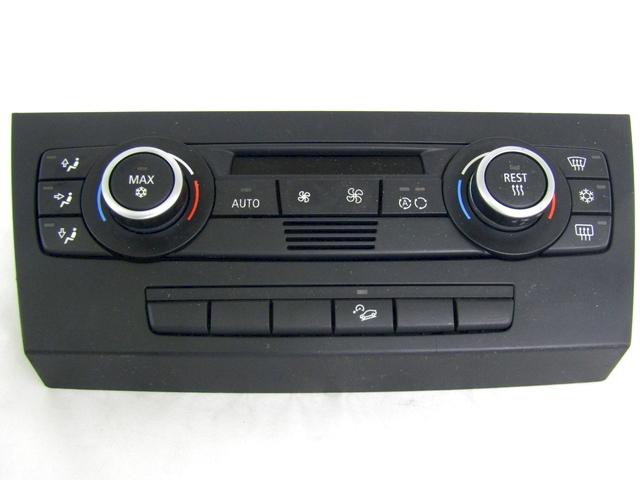 AIR CONDITIONING CONTROL UNIT / AUTOMATIC CLIMATE CONTROL OEM N. 64119119686 SPARE PART USED CAR BMW SERIE 3 BER/SW/COUPE/CABRIO E90/E91/E92/E93 (2005 - 08/2008)  DISPLACEMENT DIESEL 3 YEAR OF CONSTRUCTION 2006
