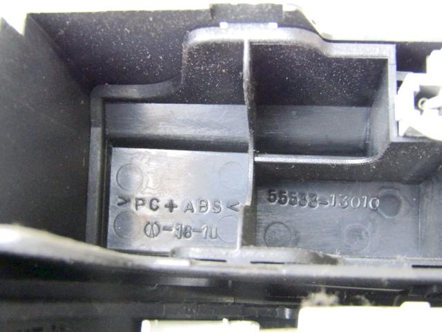 AIR CONDITIONING CONTROL OEM N. 5590013070B0 SPARE PART USED CAR TOYOTA COROLLA VERSO E12 (2001 - 2004)  DISPLACEMENT DIESEL 2 YEAR OF CONSTRUCTION 2002
